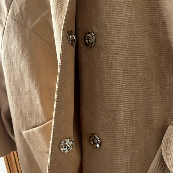 Apt. 9 Neutral Tan Cropped Pocket Jacket - Picture 2 of 7
